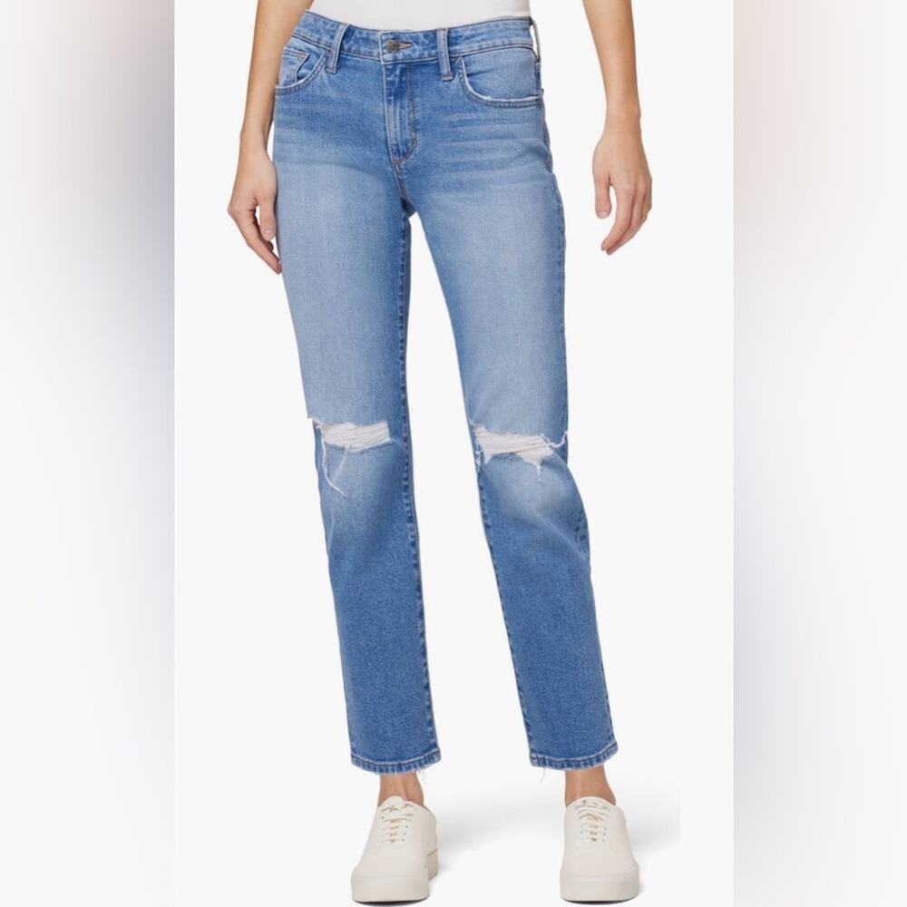 NWT JOE’S JEANS Lara Mid Rise Straight Ankle‎ Jeans